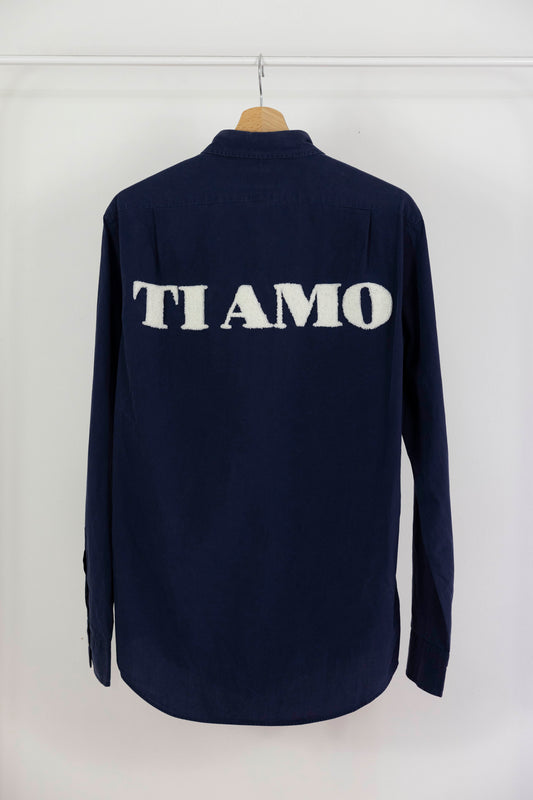 Camicia Ralph ‘’TI AMO’’  tg.M Slim Fit